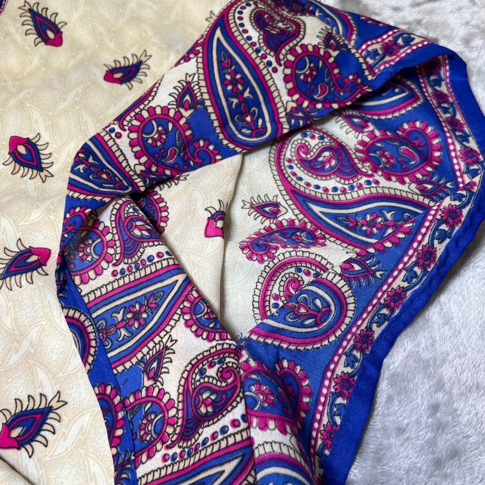 Phases Womens One SIze Kaftan Dress Paisley Boho Festival Maxi Caftan Loungewear - Picture 11 of 14